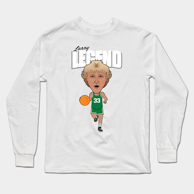 Larry Legend Long Sleeve T-Shirt by dbl_drbbl